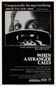 When a Stranger Calls Movie Poster Print showcasing suspenseful imagery.