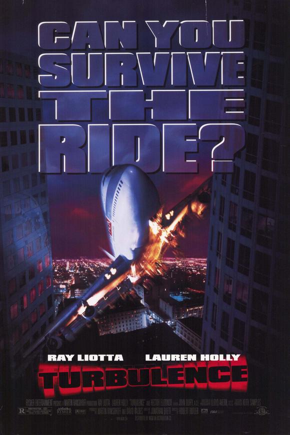 Turbulence Movie Poster Print featuring dramatic visuals.