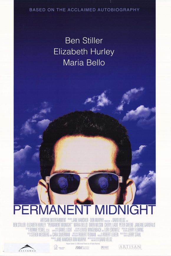 Permanent Midnight Movie Poster Print showcasing cinematic art.