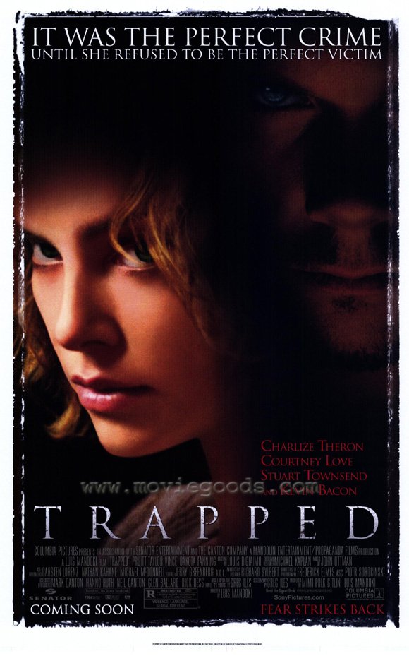Trapped Movie Poster Print showcasing gripping cinematic art.