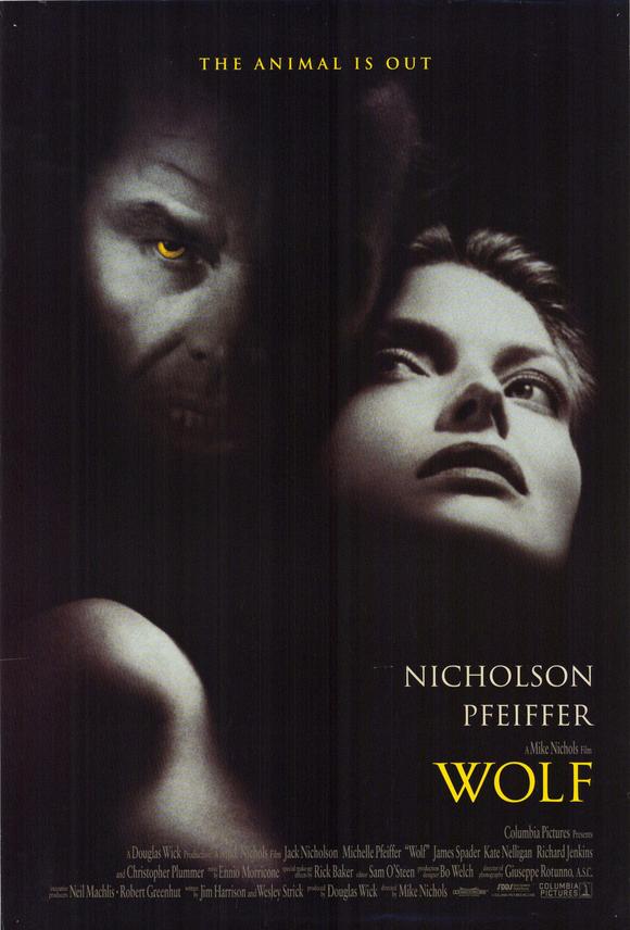 Wolf Movie Poster Print showcasing captivating cinematic artwork