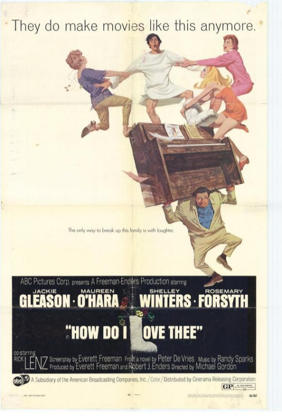 How Do I Love Thee Movie Poster showcasing classic film art.