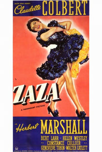 Zaza Movie Poster Print featuring vibrant cinematic artwork.