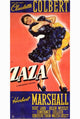 Zaza Movie Poster Print featuring vibrant cinematic artwork.