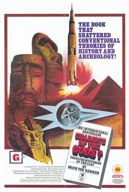 Chariots of the Gods Movie Poster Print (27x40) - Item #MOVCF3453