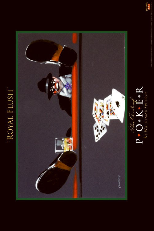 World Series of Poker Movie Poster Print featuring high-stakes poker action.