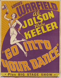 Go Into Your Dance Movie Poster Print showcasing vibrant dance energy.