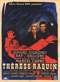 Therese Raquin Movie Poster Print showcasing cinematic art.