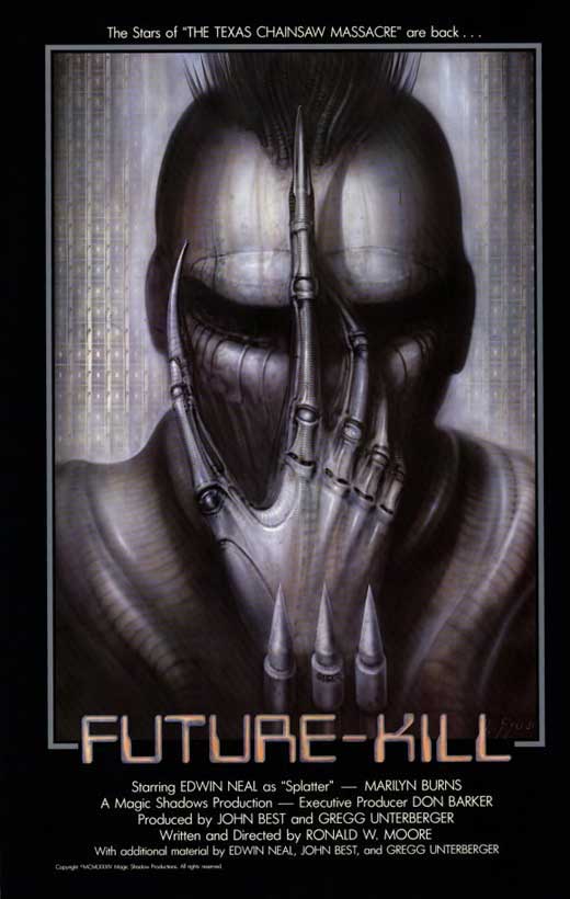 Future Kill Movie Poster Print featuring vibrant imagery and stylish design.