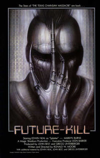 Future Kill Movie Poster Print featuring vibrant imagery and stylish design.