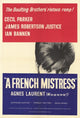 A French Mistress Movie Poster Print showcasing cinematic art.
