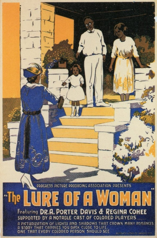 The Lure of a Woman Movie Poster Print showcasing cinematic art.