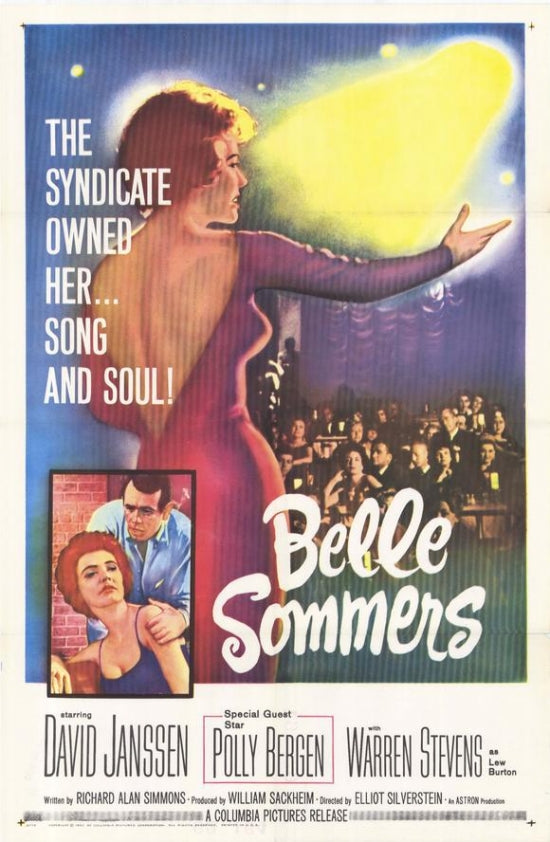 Belle Sommers Movie Poster Print showcasing colorful cinematic art.