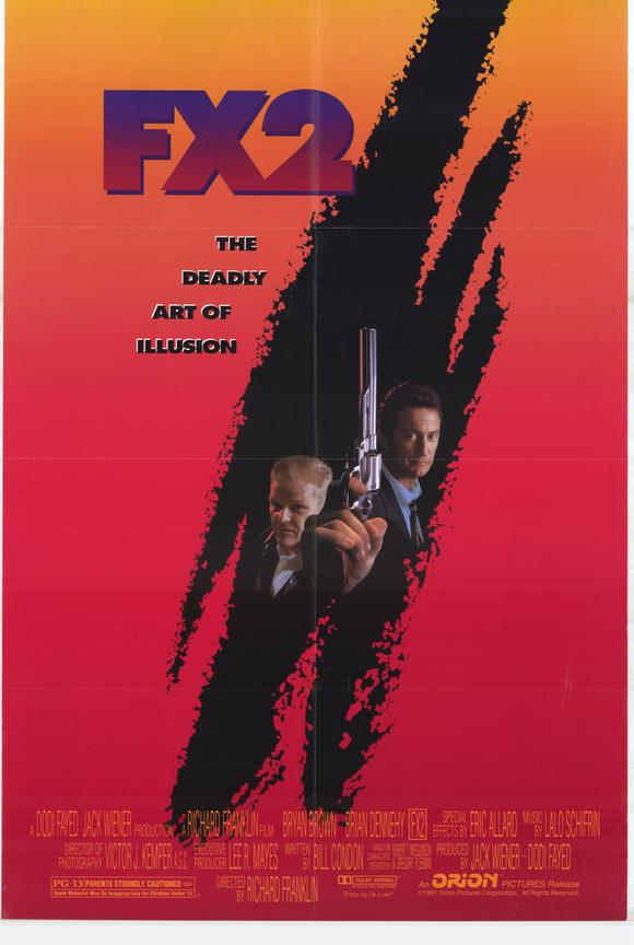 FX 2: The Deadly Art of Illusion Movie Poster Print featuring cinematic art.
