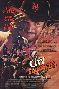 City Slickers Movie Poster Print in vibrant colors, 11 x 17 size.
