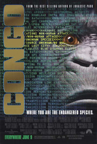 Congo Movie Poster Print - 11x17 Wall Art