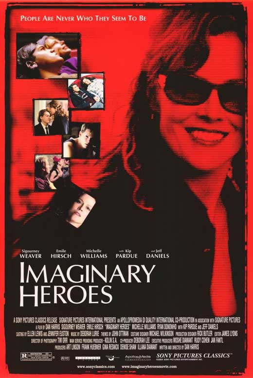 Imaginary Heroes Movie Poster Print showcasing cinematic artwork.