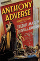 Anthony Adverse Movie Poster Print - Classic Film Art