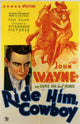 Ride Him Cowboy Movie Poster Print showcasing Western adventure