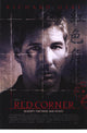Red Corner Movie Poster Print showcasing dramatic artwork.
