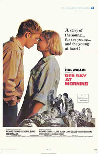 Red Sky at Morning Movie Poster Print showcasing dramatic imagery.