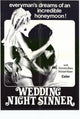 Wedding Night Sinner Movie Poster Print featuring romantic imagery.
