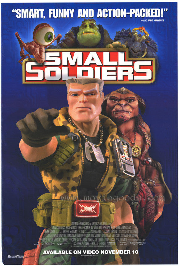Small Soldiers Movie Poster Print (27x40) - Perfect for Home Decor