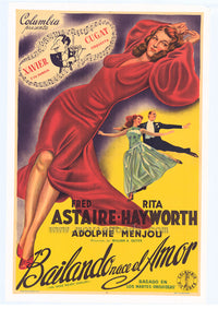 You Were Never Lovelier Movie Poster Print showcasing classic film charm.