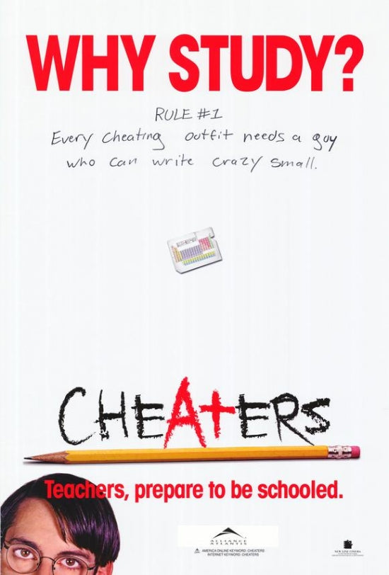 Cheaters Movie Poster Print showcasing vibrant film art.