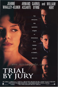 Trial by Jury Movie Poster Print showcasing courtroom drama.