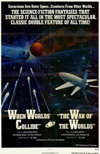 When Worlds Collide Movie Poster Print showcasing classic sci-fi imagery.
