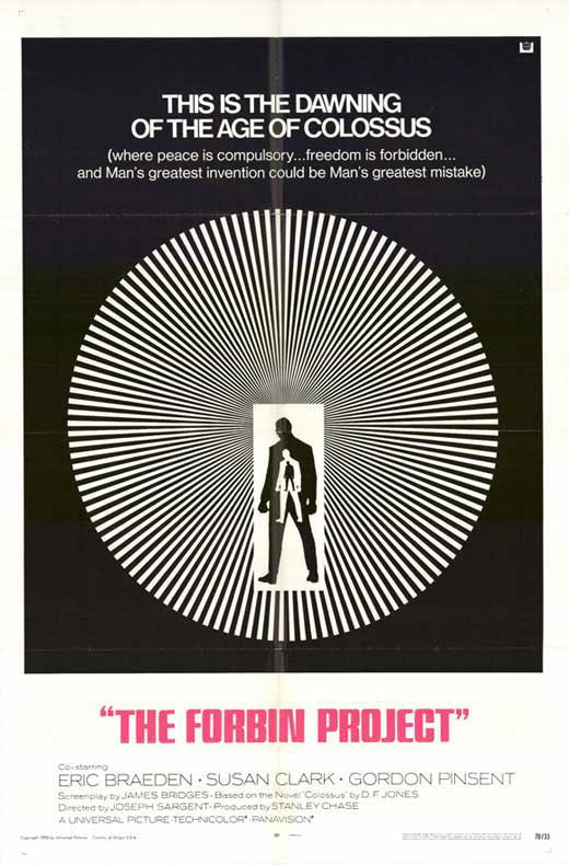 Colossus: The Forbin Project Movie Poster Print 11x17