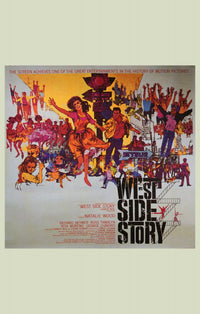 West Side Story Movie Poster Print showcasing classic musical art.