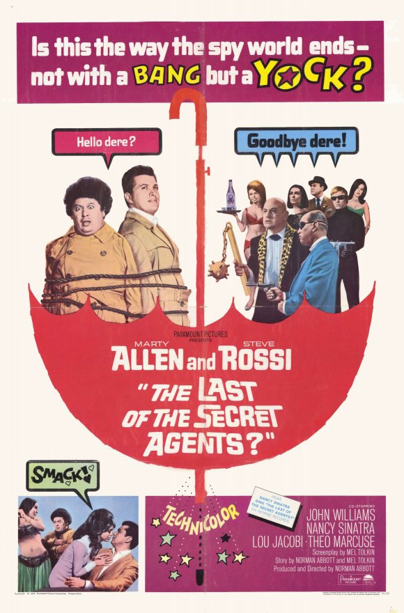 The Last of the Secret Agents Movie Poster Print showcasing classic espionage themes.