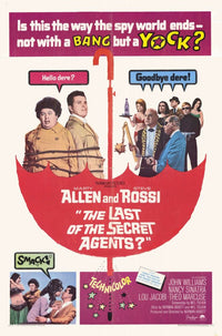 The Last of the Secret Agents Movie Poster Print showcasing classic espionage themes.