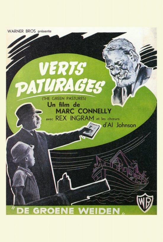 The Green Pastures Movie Poster Print showcasing vibrant imagery.