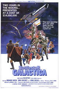 Battlestar Galactica Movie Poster Print showcasing iconic imagery