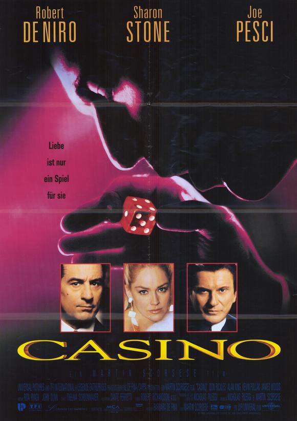 Casino Movie Poster Print showcasing iconic film visuals