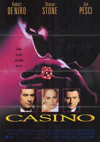 Casino Movie Poster Print showcasing iconic film visuals