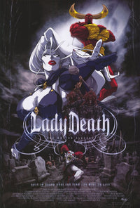 Lady Death Movie Poster Print showcasing dark fantasy artwork.