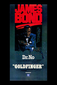 Dr. No Movie Poster Print showcasing classic James Bond artwork.