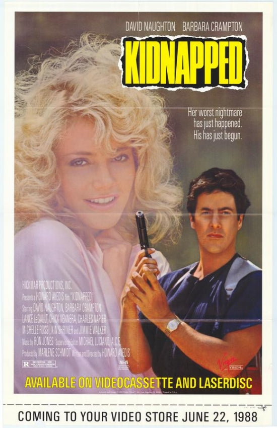 Kidnapped Movie Poster Print featuring vibrant imagery.