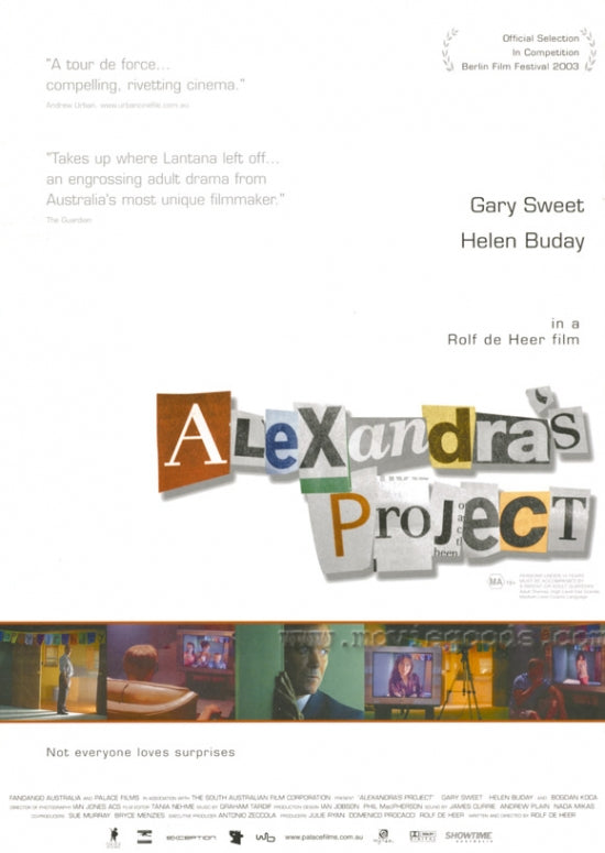 Alexandra's Project Movie Poster Print showcasing cinematic art.