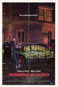 Running Scared Movie Poster featuring action scenes from the film.