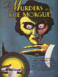 Murders in the Rue Morgue Movie Poster Print showcasing classic cinema artwork.