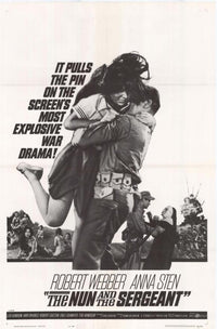 Nun and Sergeant Movie Poster Print showcasing cinematic art.