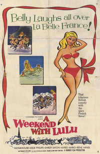 Weekend With Lulu Movie Poster Print showcasing vibrant film artwork.