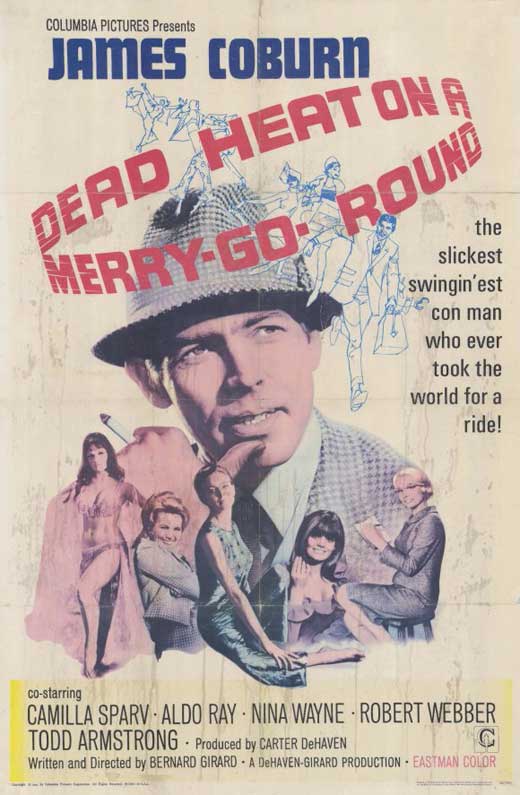 Dead Heat on a Merry-Go-Round Movie Poster Print