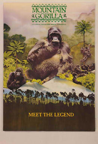 Mountain Gorilla IMAX Movie Poster Print showcasing wildlife beauty.