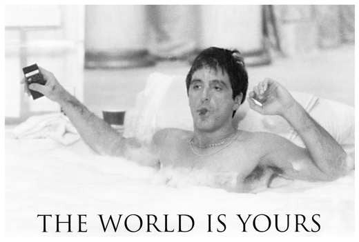 Scarface Movie Poster Print (27x40) | Pop Culture Graphics